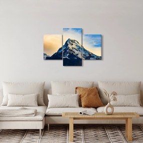 Obraz zasnežených hôr, Nepál (90x60 cm)