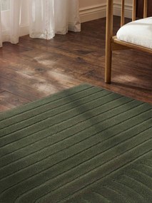 Vikosa, Kusový koberec Vikosa Arcura 106271 Dark Green, 80x150, zelená, obývacia izba