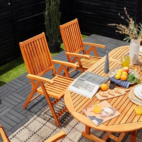 InternetovaZahrada - Záhradná drevená zostava Velus 1+6