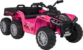 Elektrická štvorkolka Quad Sport TX 4 × 4 ružová