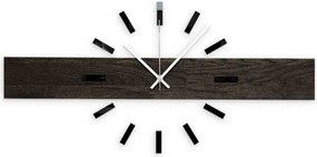 Ručne vyrobené dubové zvislé hodiny škandinávsky dizajn I SENTOP MAS021-3169