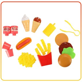 IKO Detský rozkladací stánok s jedlom v kufríku