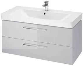 Cersanit - SET B332 LARA MILLE 100cm (SKRINKA + UMÝVADLO), šedá, S801-332-DSM