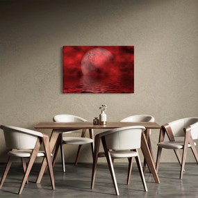 Obraz - Mesiac na hladine (90x60 cm)