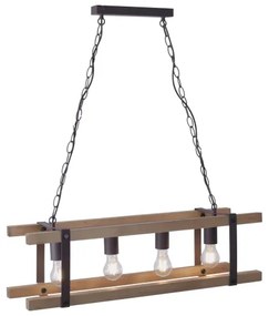 Leuchten Direkt 15684-79 - Luster na reťazi EDITH 4xE27/60W/230V