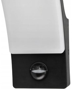 BERGE LED nástenné svietidlo 12W - 800lm - vonkajšie s pohybovým čidlom