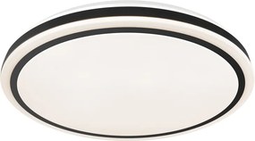 TOP LIGHT Stropné svietidlo Onyx KS RC, biela-čierna