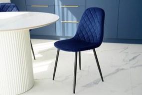 Jedálenská stolička ORLANDO zamatová, granátová