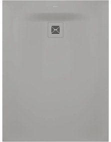 DURAVIT Sustano obdĺžniková sprchová vanička z materiálu DuraSolid, Antislip, 1200 x 900 x 30 mm, svetlo šedá matná, 720277630000000