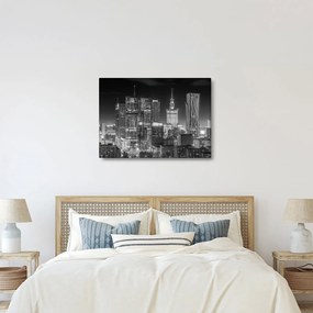 Obraz - Čiernobiely New York (70x50 cm)