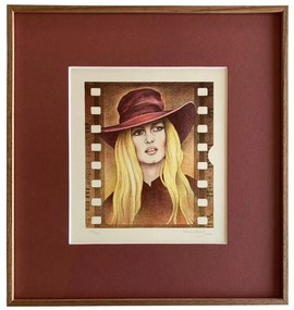 Jelenová Veronika -  B. Bardot | 25.0x26.6