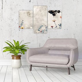 Obraz - Lúka v betóne (90x60 cm)