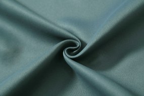 Modrozelený záves OXFORD 140x250 cm Zavesenie: Kovové krúžky