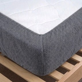 4Home froté prestieradlo IDEAL antracit, 90–100 x 200 cm, 90–100 x 200 cm