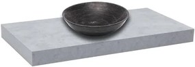 Doska pod umývadlo bez umývadla Naturel Dolce 70x8x50 cm beton mat DO7050BE