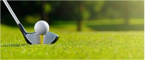 Obraz - Golf (120x50 cm)