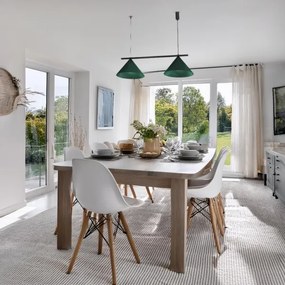 Závesné svietidlo na lanku CAPITAL 2xGX53/15W/230V zelené