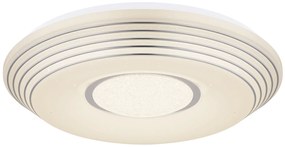 GLOBO Moderné stropné svietidlo LED s trblietavým efektom PILLO, 40 W, teplá biela-studená biela, 50 cm, o
