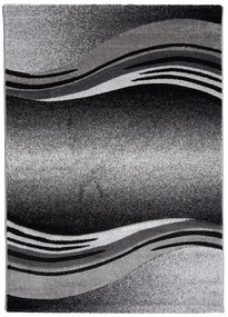 Spoltex, Šedý kusový koberec Enigma grey 9358, 200x290, šedá, kancelária