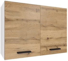 Kuchynská skrinka Belini horná 80 cm dub wotan  TOR SG80/2/WT/DW/0/B1