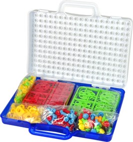 LEAN Toys Kreatívne mozaikové puzzle 4v1 so skrutkovačom 237 dielikov