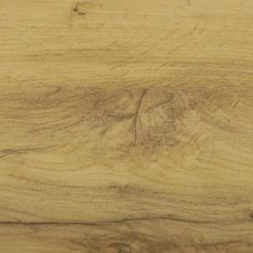 Jedálenský stôl 160x90 cm, rozkladací HT-R5624 OAK dub / čierne nohy