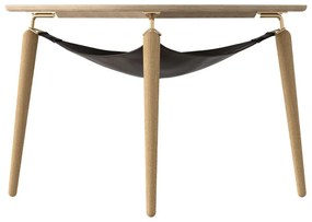 Konferenčný stolík v prírodnej farbe ø 80 cm Hang Out – UMAGE