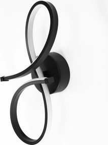 Toolight Toolight, LED nástenné svietidlo APP1050-W, čierna, OSW-01695