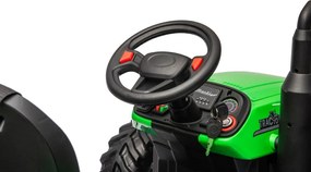 LEAN CARS Elektrický traktor HC-306 zelený 24V