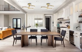 Toolight Toolight, LED stropné svietidlo + diaľkové ovládanie APP993-C, zlatá, OSW-08149