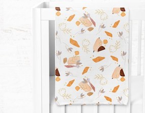 Biela mušelínová detská deka 75x100 cm Boho – Mijolnir