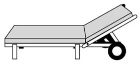 Doppler CLASSIC 92 - poduška na záhradné ležadlo
