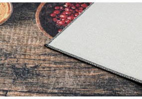 Kusový koberec Korenie hnedý atyp 80x200cm