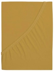 Plachta Jersey ALVORA 180x200 cm horčicová