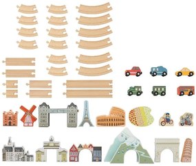 lupilu®  Železničná súprava (cesta po Európe)  (100395164)