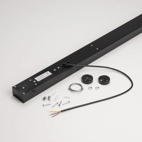 LED Stropné prisadené závesné svietidlo CYNIDECO LED/30W/230V 4000K čierna