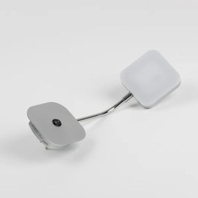LED Nástenná lampička do zásuvky LED/3,2W/230V lesklý chróm