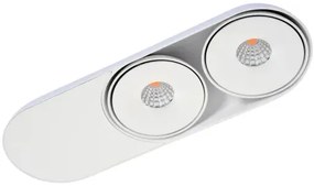 LED bodové svetlo Toronto 2 biele