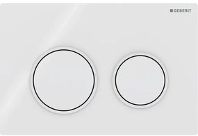 Geberit Omega20 ovládací tlačítko, bílá 115.085.11.1