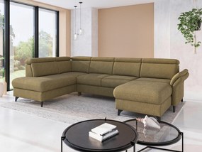 XXXLutz SEDACIA SÚPRAVA, textil, olivovozelená Sit & More - Sedačky - 00014402587N