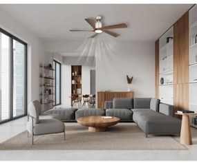 Globo 03606 - LED Stmievateľný stropný ventilátor MODESTO LED/20W/230V + DO