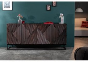 Komoda 40049 177cm Drevo Mango hnedá  - Komfort-nábytok