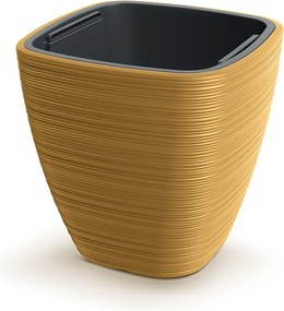 Plastový květináč Venas Square 38,8x38 cm - výber z 7 prevedení