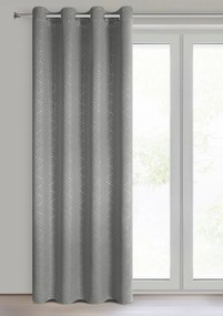 ZÁVES NA KRÚŽKOCH OLETA 140X250 CM VZOROVANÁ