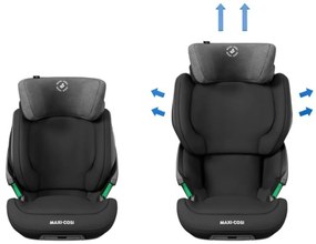 Autosedačka Kore i-Size Authentic Black 100-150 cm