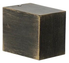 Moderná nástenná lampa starožitné zlato IP44 - Baleno