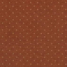 ITC, Metrážny koberec Akzento New 65, záťažový, na mieru, šíře 4m, hnedá, ab (mriežka), chodba / predsieň