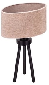 Duolla - Stolná lampa OVAL 1xE27/15W/230V pr. 30 cm ružová