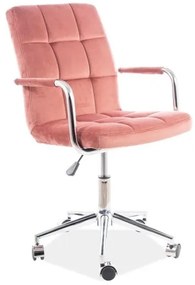 Kancelárska stolička Gris - ružová