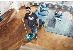 Súprava vedierka a mopu na podlahu LEIFHEIT Twist Disc Mop Ergo